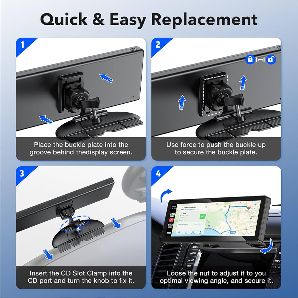 CD Slot Mount